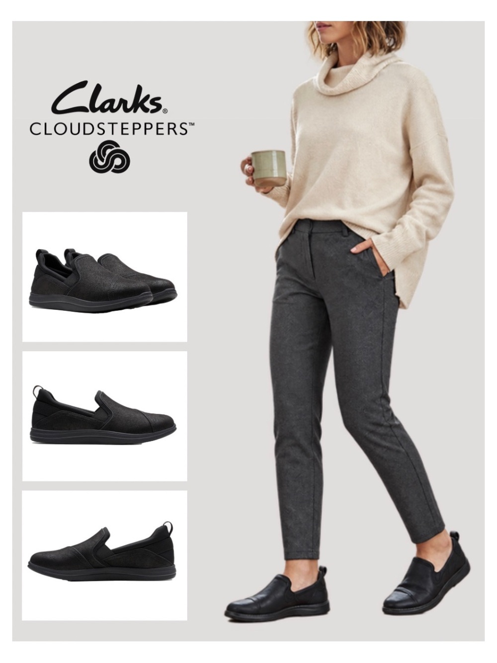 ♠️ Shoes • NWT
Cloudsteppers By Clarkes • Cushion Soft Size 8 Black